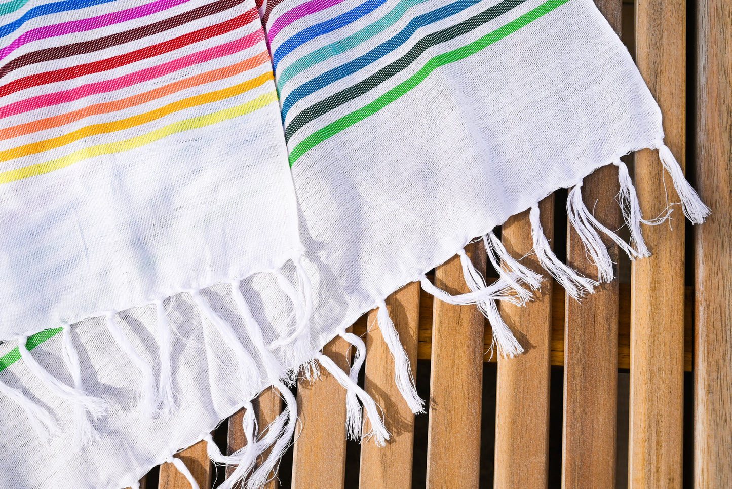Handwoven Towel Rainbow