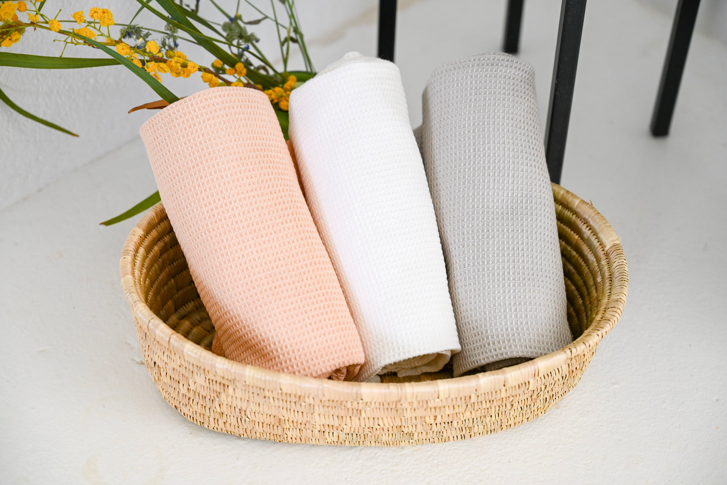 Waffle Weave Face Towel