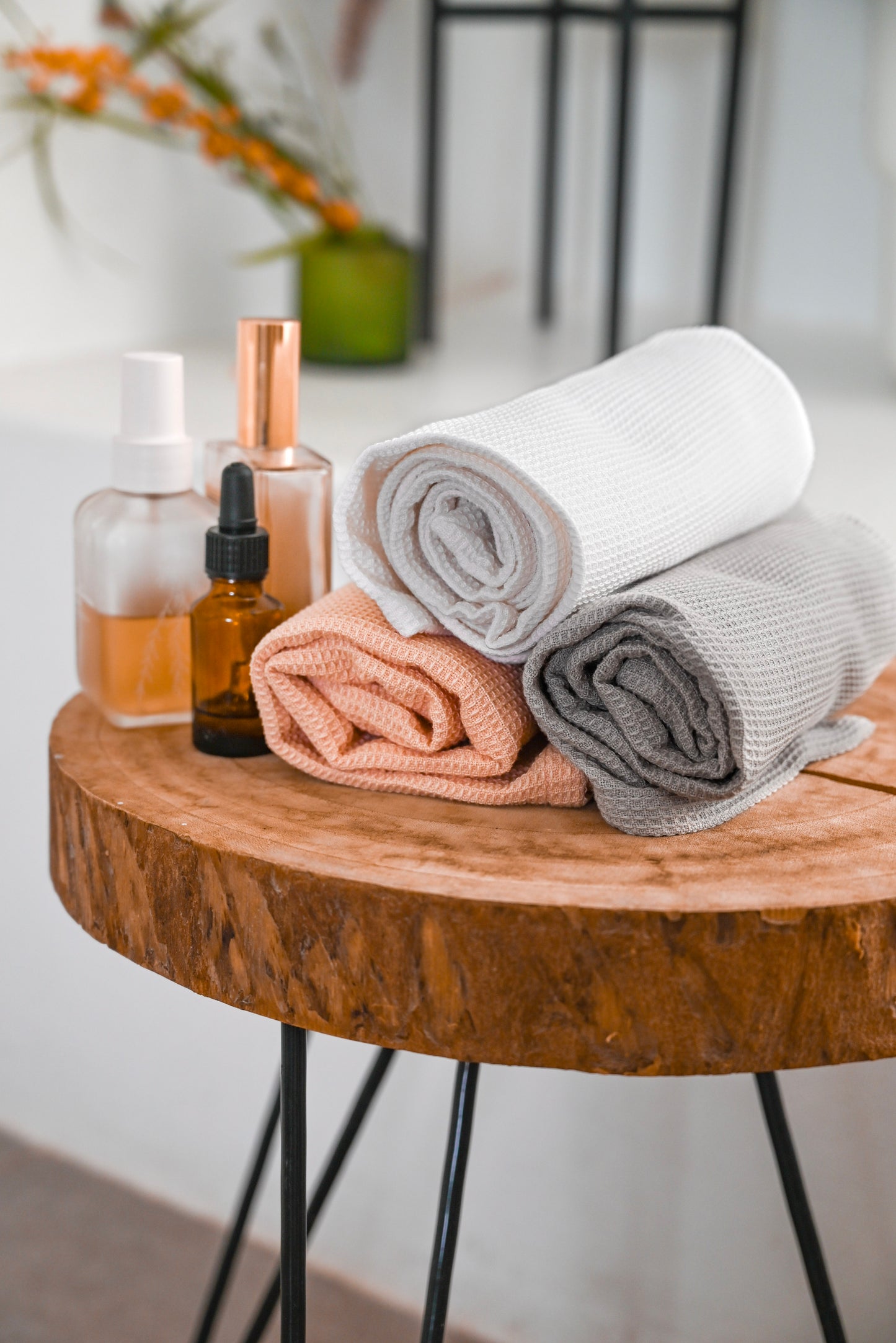 Waffle Weave Face Towel