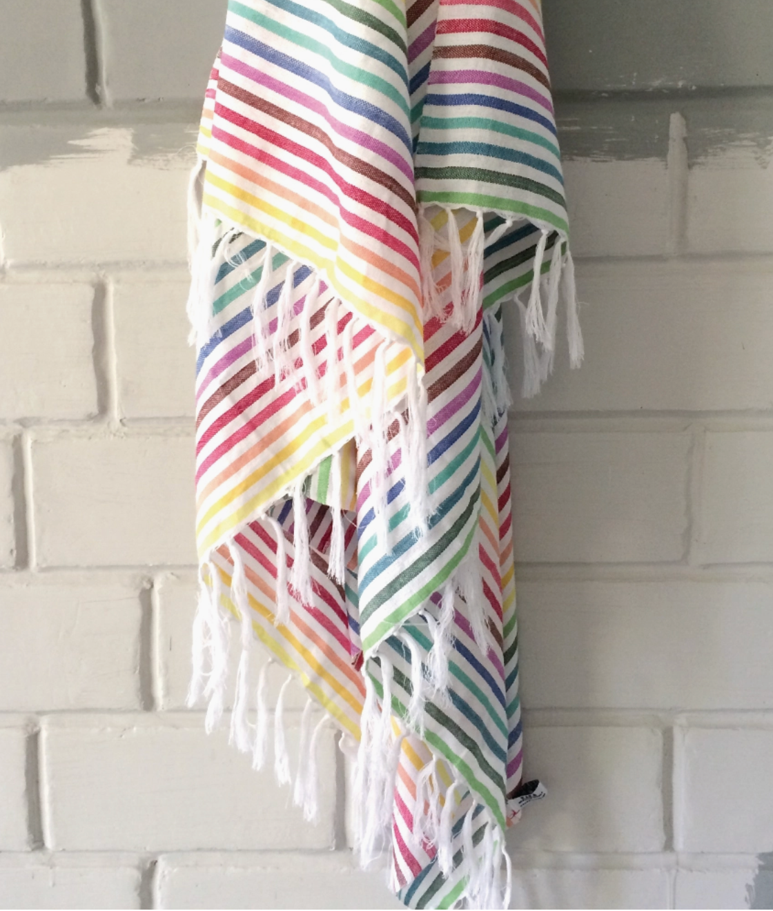 Handwoven Towel Rainbow