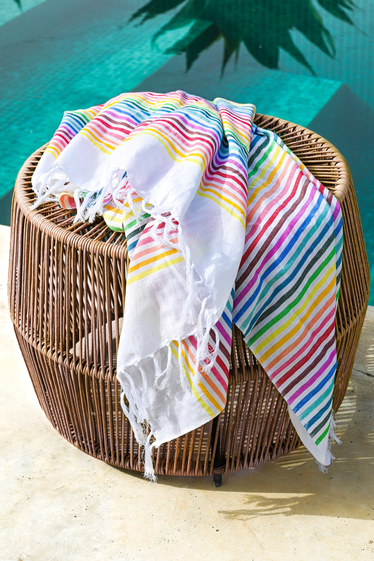 Handwoven Towel Rainbow
